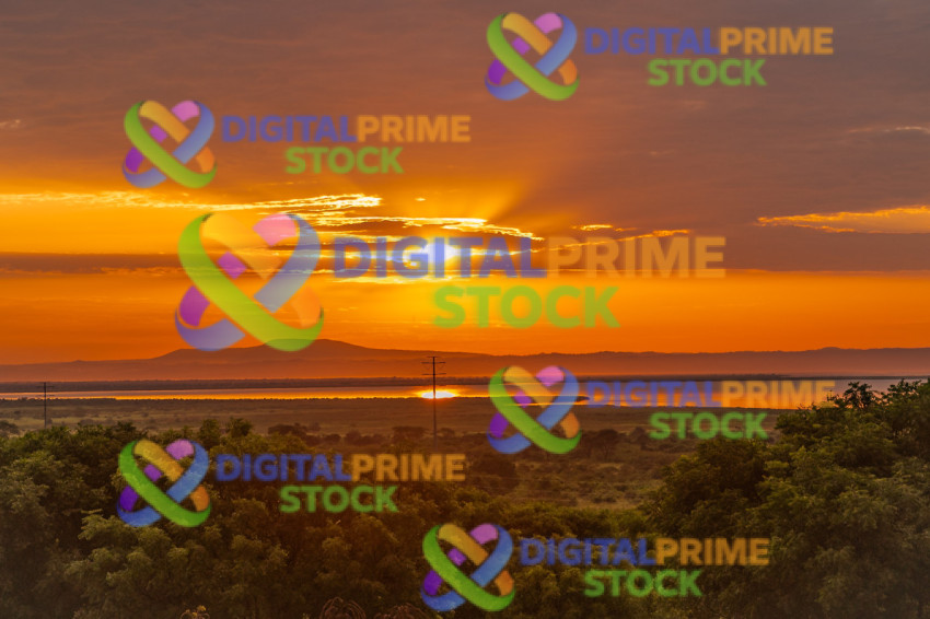 African sunrise